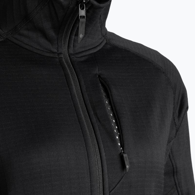 Bluză de trekking pentru femei Black Diamond Factor Hoody neagră AP7440800002 6