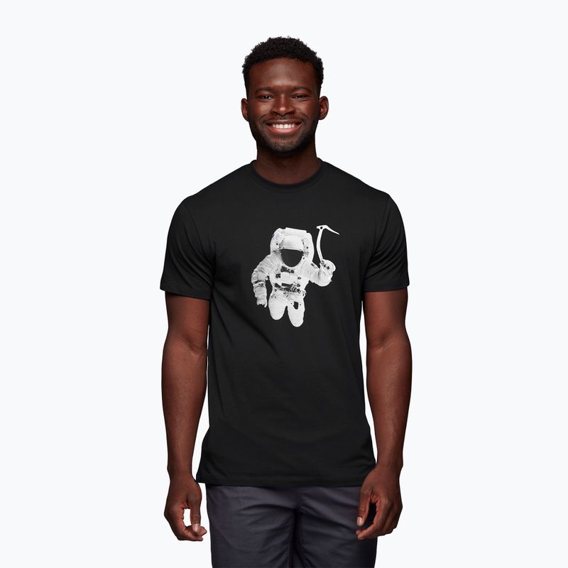 Tricou de trekking pentru bărbați Black Diamond Spaceshot negru APGY4V0002