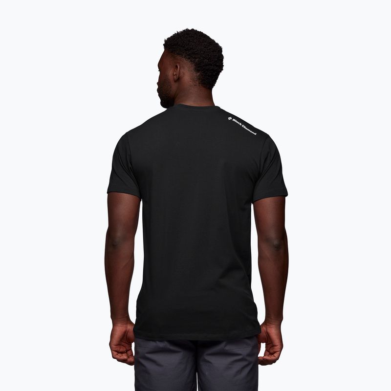 Tricou de trekking pentru bărbați Black Diamond Spaceshot negru APGY4V0002 2