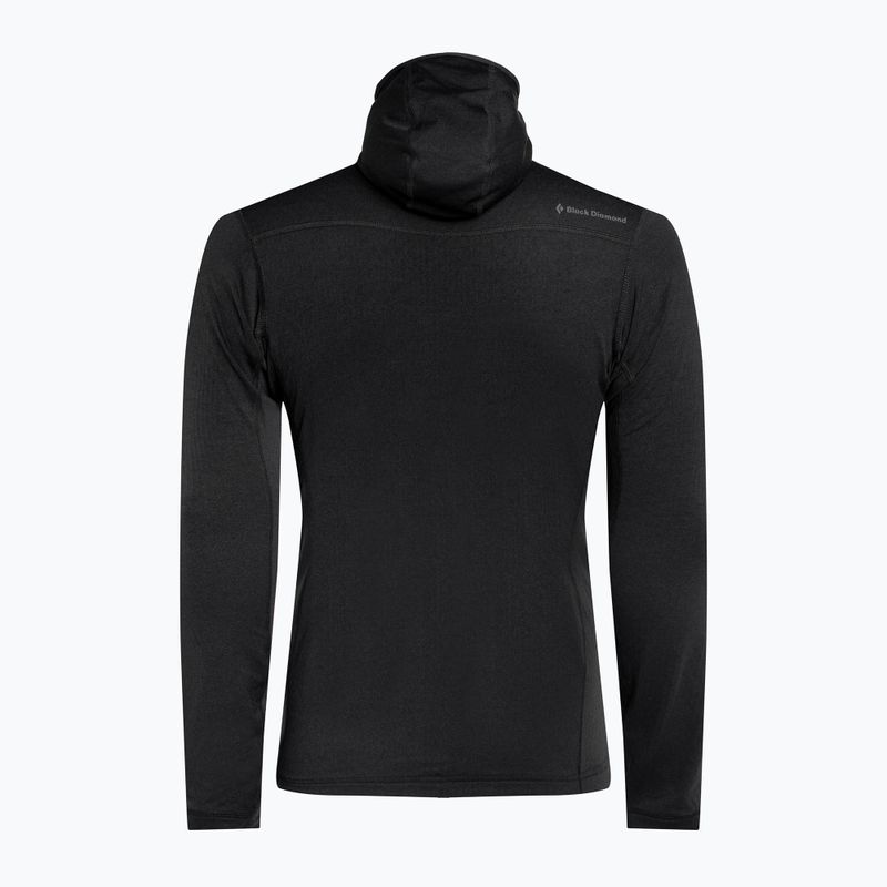 Hanorac de trekking pentru bărbați Black Diamond Coefficient Fleece Hoody negru AP7440200002LRG1 6