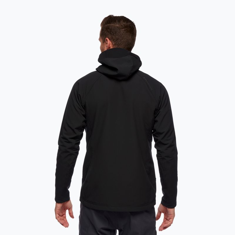 Jachetă softshell pentru bărbați Black Diamond Element Hoody negru AP744040240002LRG1 3