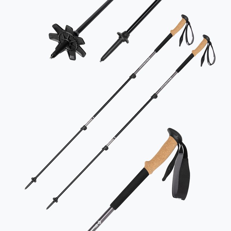 Bețe de trekking Black Diamond Trail Cork Trek gri BD1125261007 7