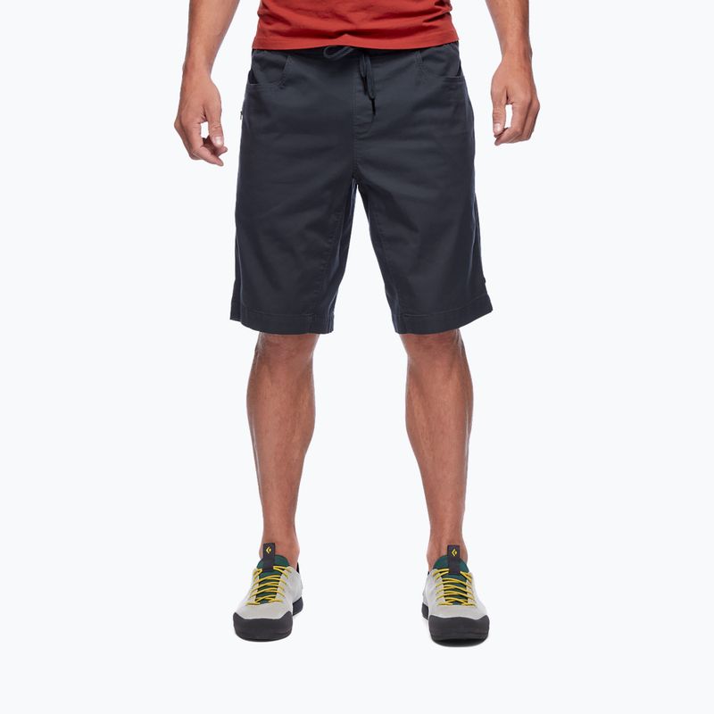 Pantaloni scurți de alpinism Black Diamond Notion pentru bărbați, carbon AP750062