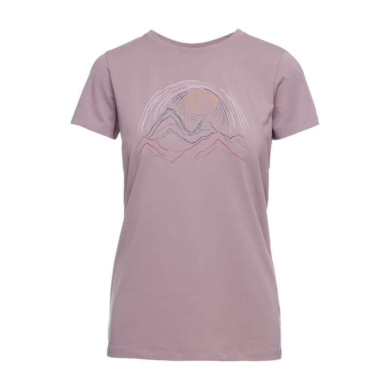 Cămașă de trekking pentru femei Black Diamond Summit Scribble violet AP7301225010XSM1