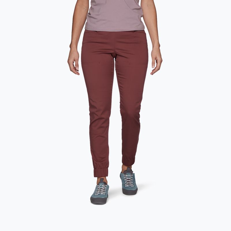 Pantaloni de alpinism pentru femei Black Diamond Notion SP roșu AP750061