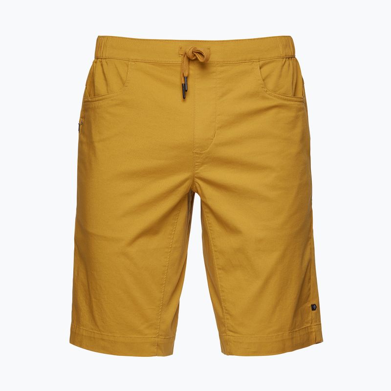 Pantaloni scurți de alpinism Black Diamond Notion pentru bărbați, galben AP750062