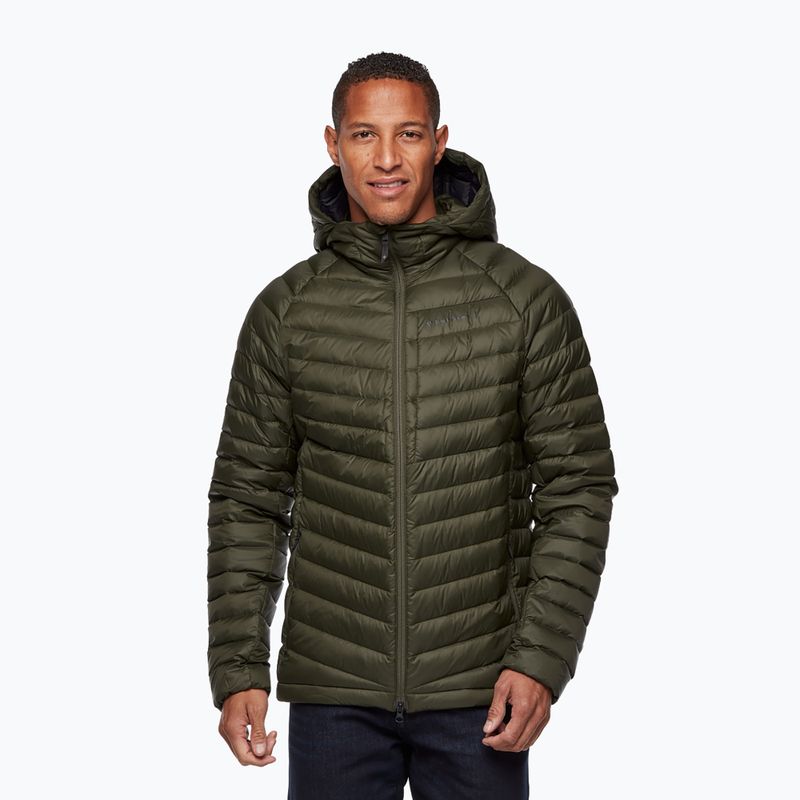 Jacheta Black Diamond Access Down Hoody pentru bărbați cu glugă cu capotă din chirpici