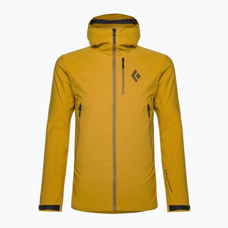 Jachetă pentru bărbați Black Diamond Dawn Patrol galbenă APP1SD2007LRG1