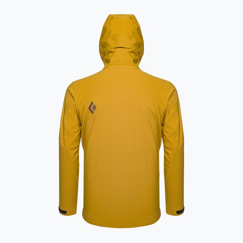 Jachetă pentru bărbați Black Diamond Dawn Patrol galbenă APP1SD2007LRG1 2