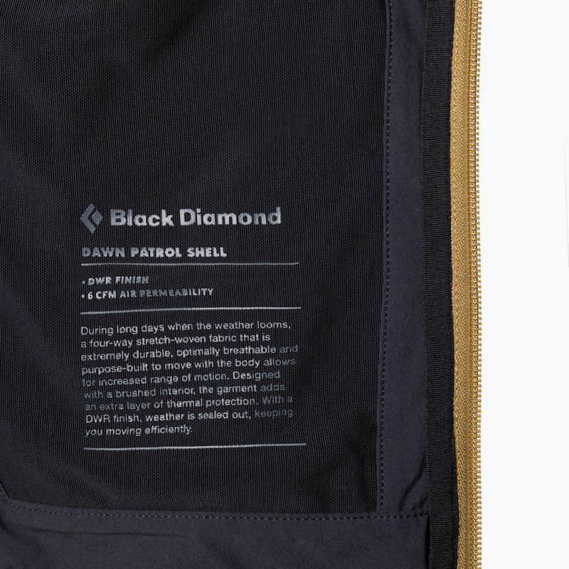 Jachetă pentru bărbați Black Diamond Dawn Patrol galbenă APP1SD2007LRG1 4