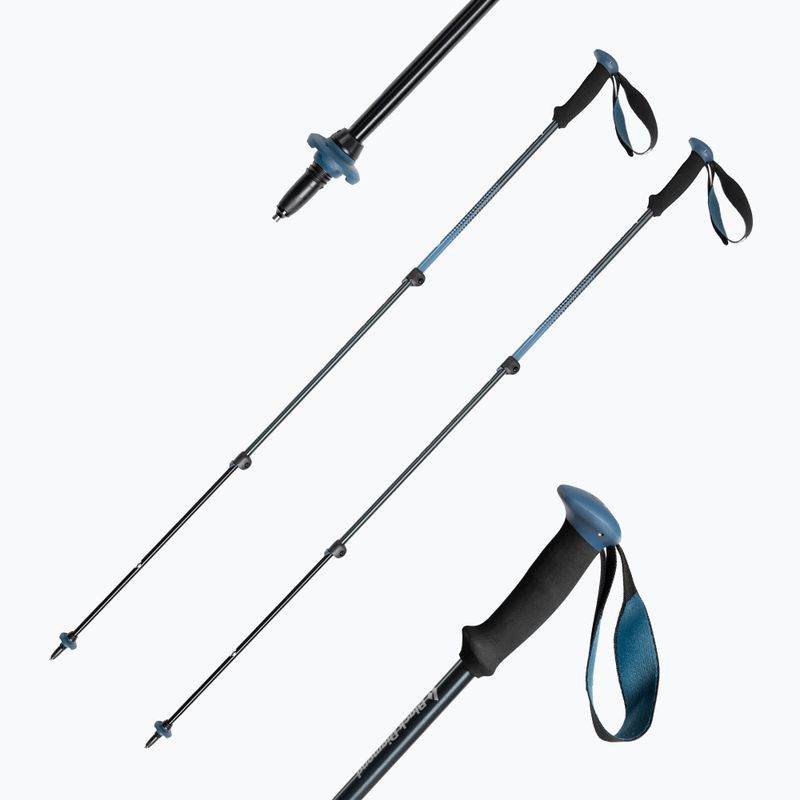 Bețe de trekking Black Diamond Trail Back Trek albastre BD1125484022 7