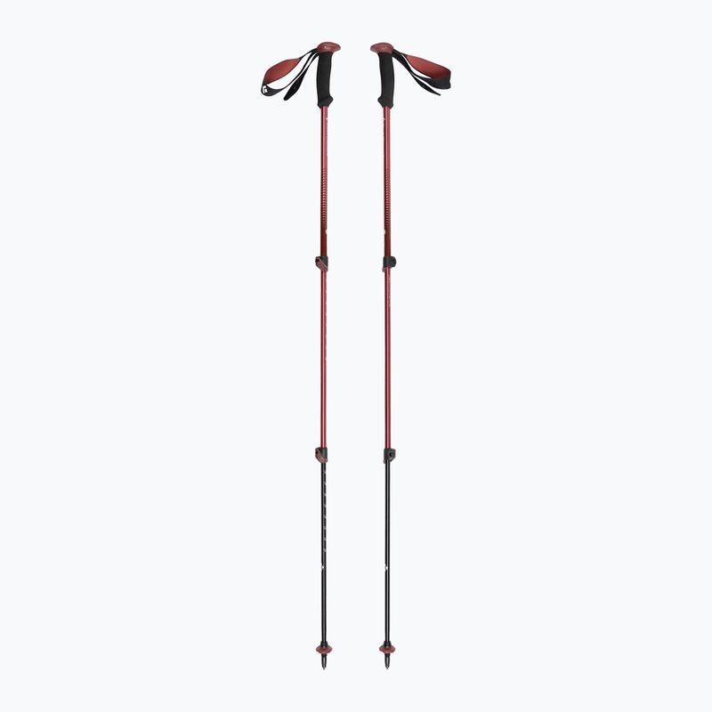 Bețe de trekking Black Diamond Trail Back Trek roșii BD1125486003