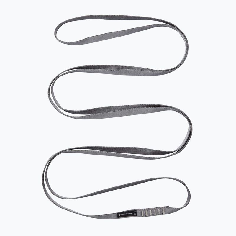 Black Diamond Nylon Runner 180 cm bucla de alpinism gri
