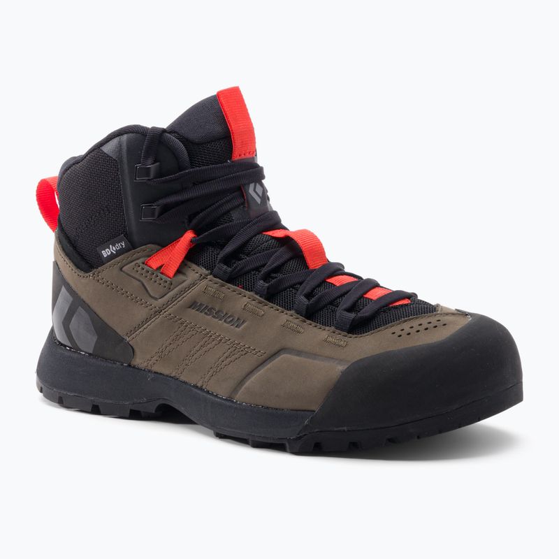 Cizme de trekking pentru bărbați Black Diamond Misson Leather Mid Wp Apch maro