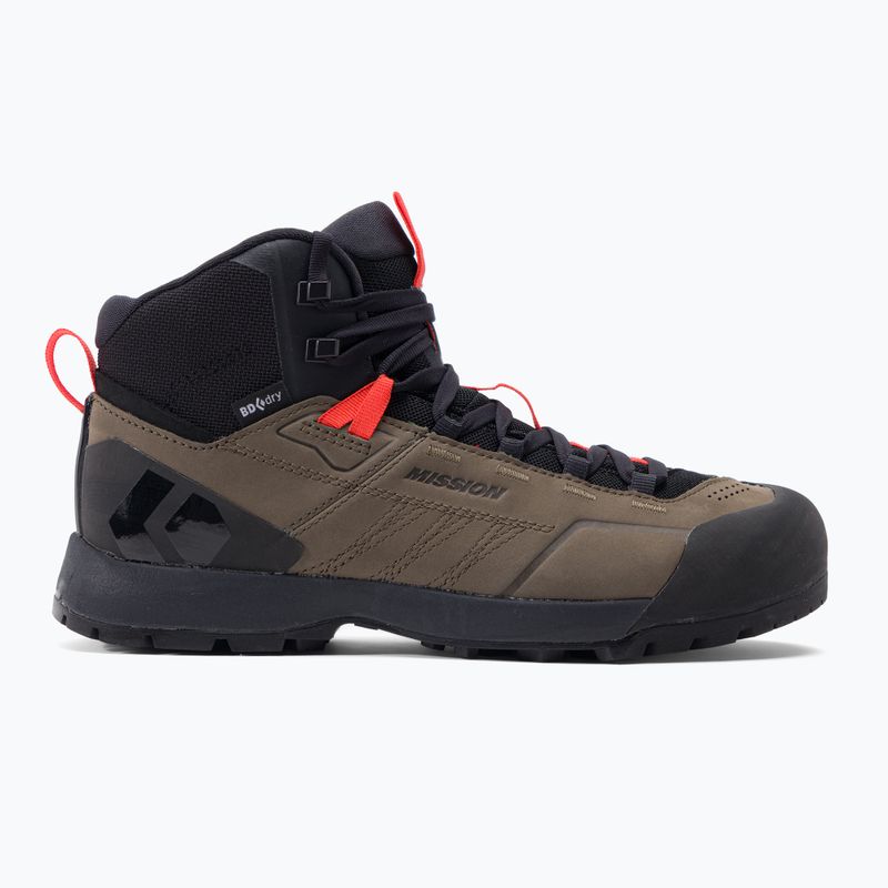 Cizme de trekking pentru bărbați Black Diamond Misson Leather Mid Wp Apch maro 2