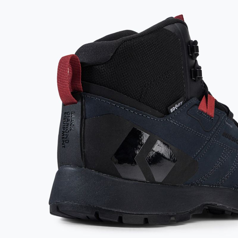 Pantofi de abordare pentru bărbați Black Diamond Mission LT Mid WP albastru marin BD58002693741251 8