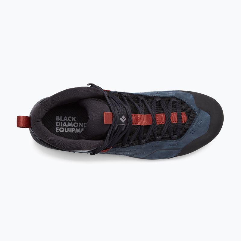 Pantofi de abordare pentru bărbați Black Diamond Mission LT Mid WP albastru marin BD58002693741251 10