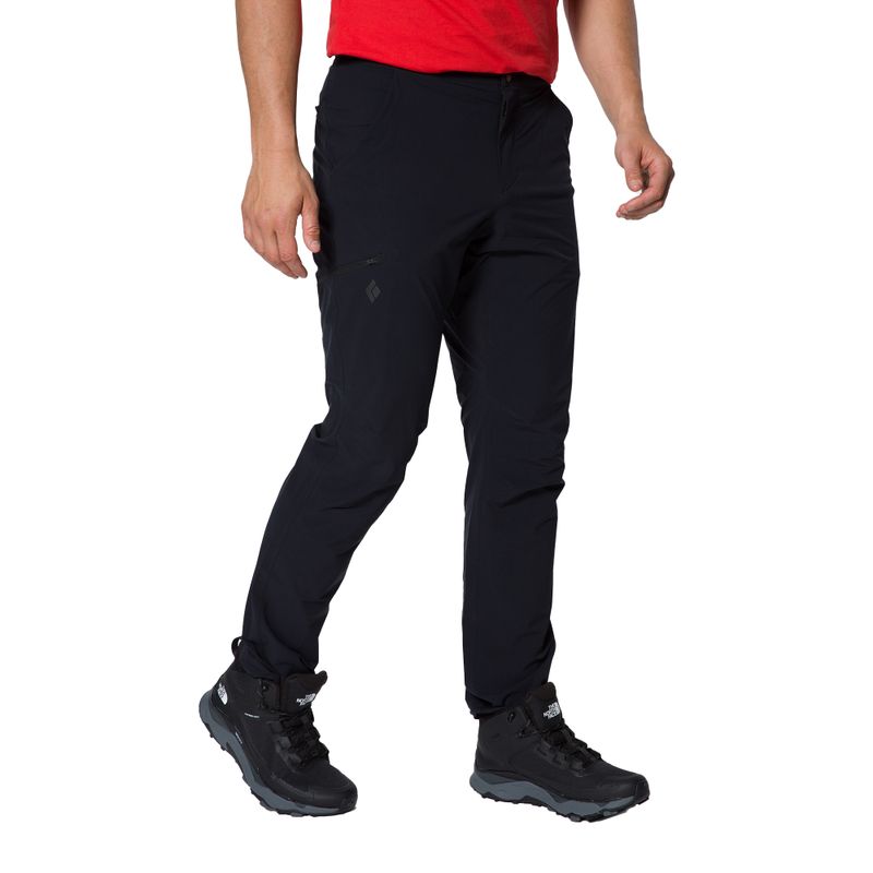 Pantaloni de alpinism Black Diamond Technician Pro Alpine pentru bărbați negru AP743042