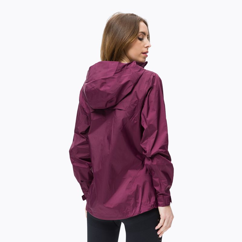Jachetă de ploaie cu membrană Black Diamond Treeline pentru femei de culoare mov AP7450095016XSM1 3