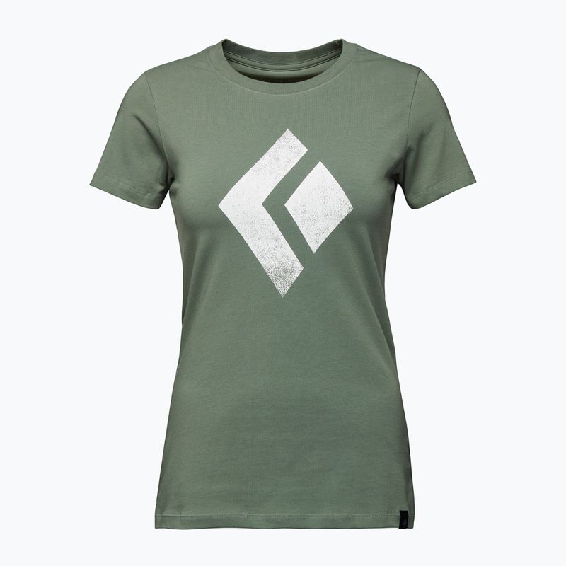 Tricou de alpinism pentru femei Black Diamond Chalked Up verde AP7300523053 4