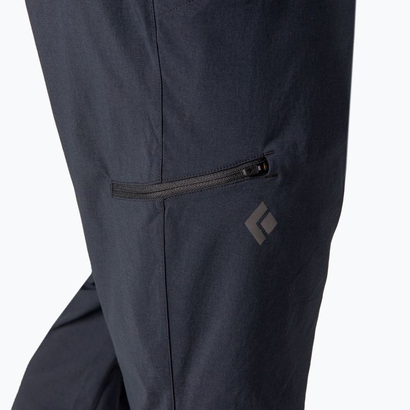 Pantaloni de trekking pentru bărbați Black Diamond Technician Alpine negru AP751105 4