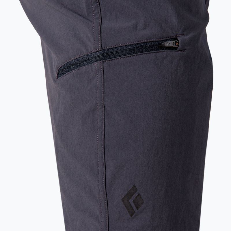 Pantaloni scurți de alpinism pentru bărbați Black Diamond Valley carbon AP751106 4