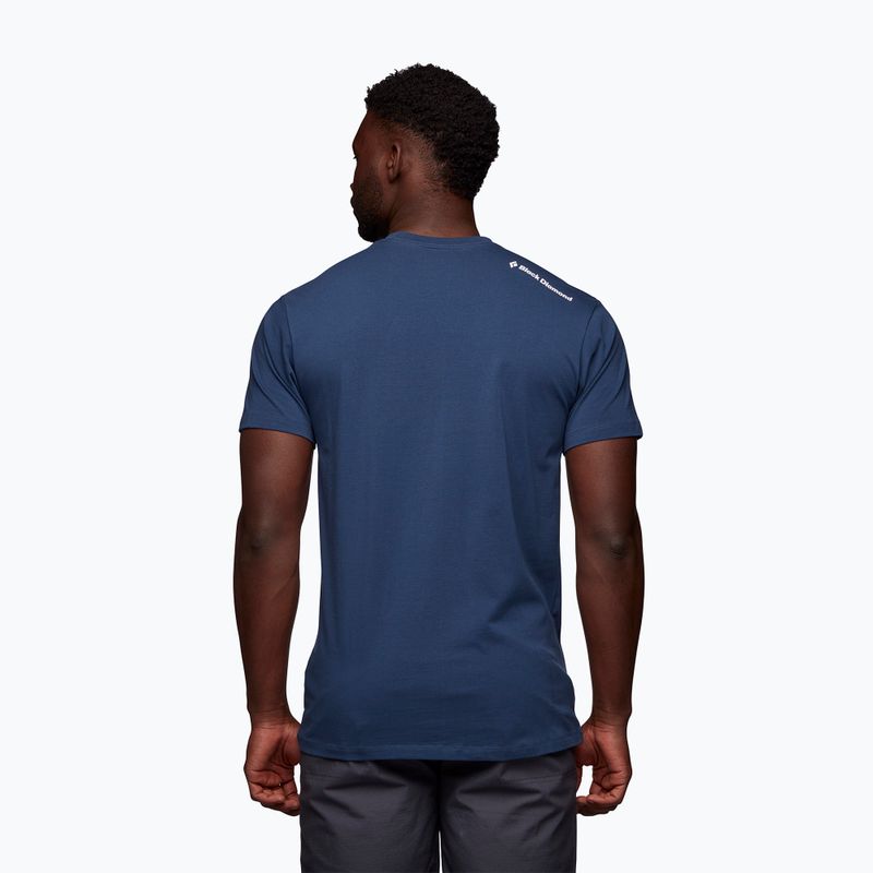 Tricou de trekking pentru bărbați Black Diamond Spaceshot bleumarin APGY4V4014 2