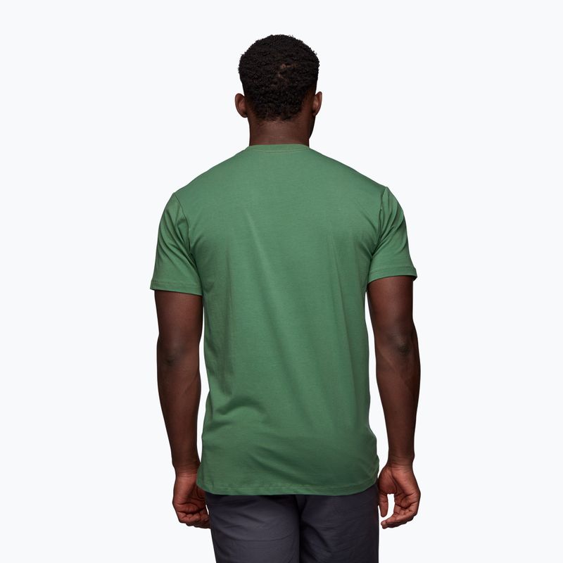 Tricou de alpinism pentru bărbați Black Diamond Chalked Up verde APUO95303050LRG1 2