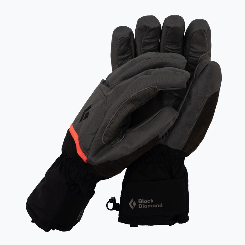 Mănușă de schi Black Diamond Mission negru/gri BD8019162011LRG1