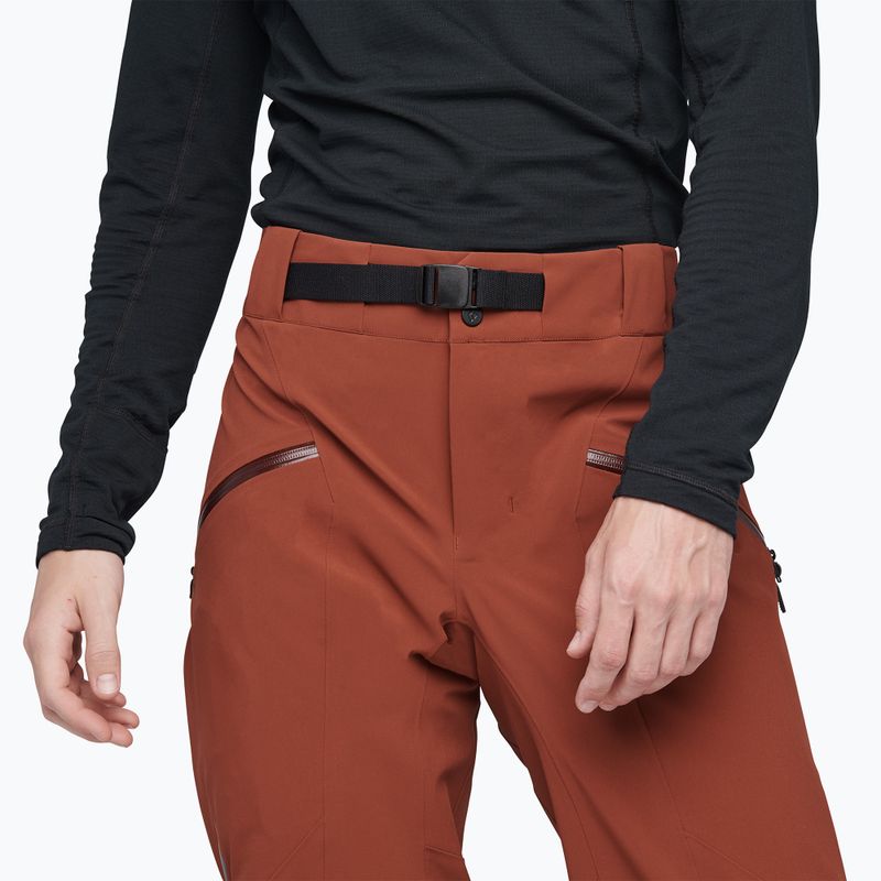 Pantaloni de schi pentru bărbați Black Diamond Recon Stretch Brown APZC0G6042LRG1 4