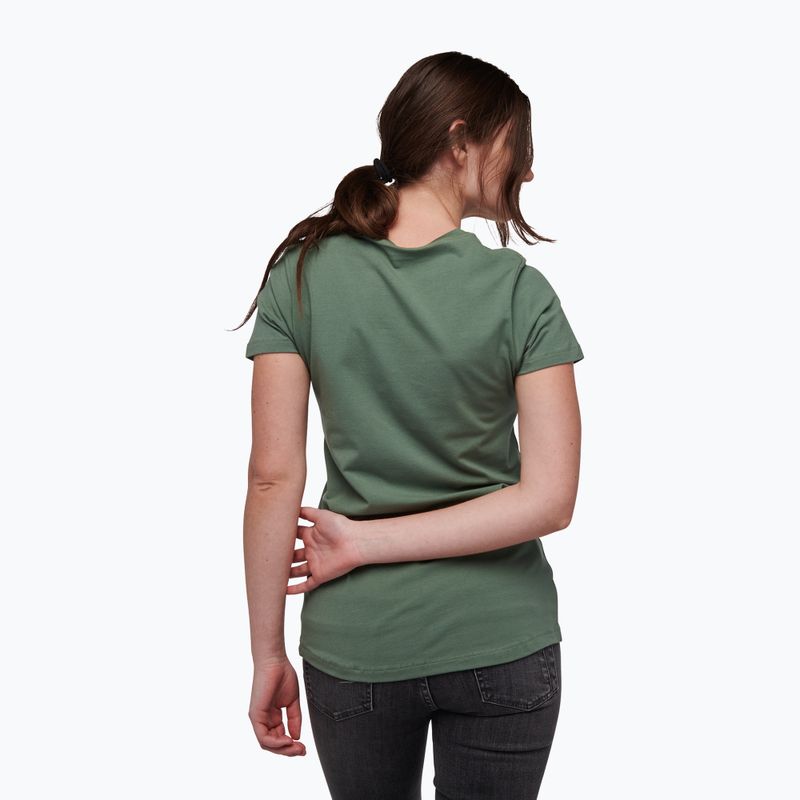 Tricou de alpinism pentru femei Black Diamond Leveled Landscape verde AP7302493053LRG1 2