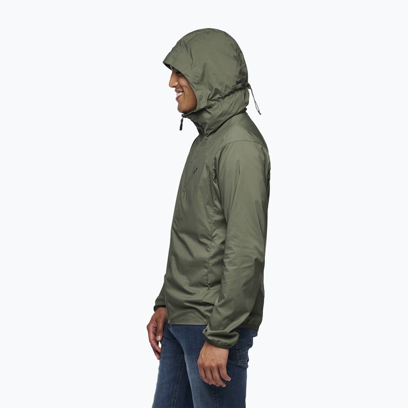 Geacă softshell pentru bărbați Black Diamond Alpine Start Hoody verde AP7450233010 3