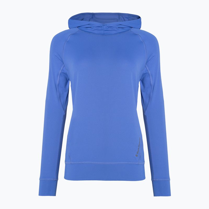 Bluză de trekking pentru femei Black Diamond Alpenglow Hoody albastră AP7520804063 3