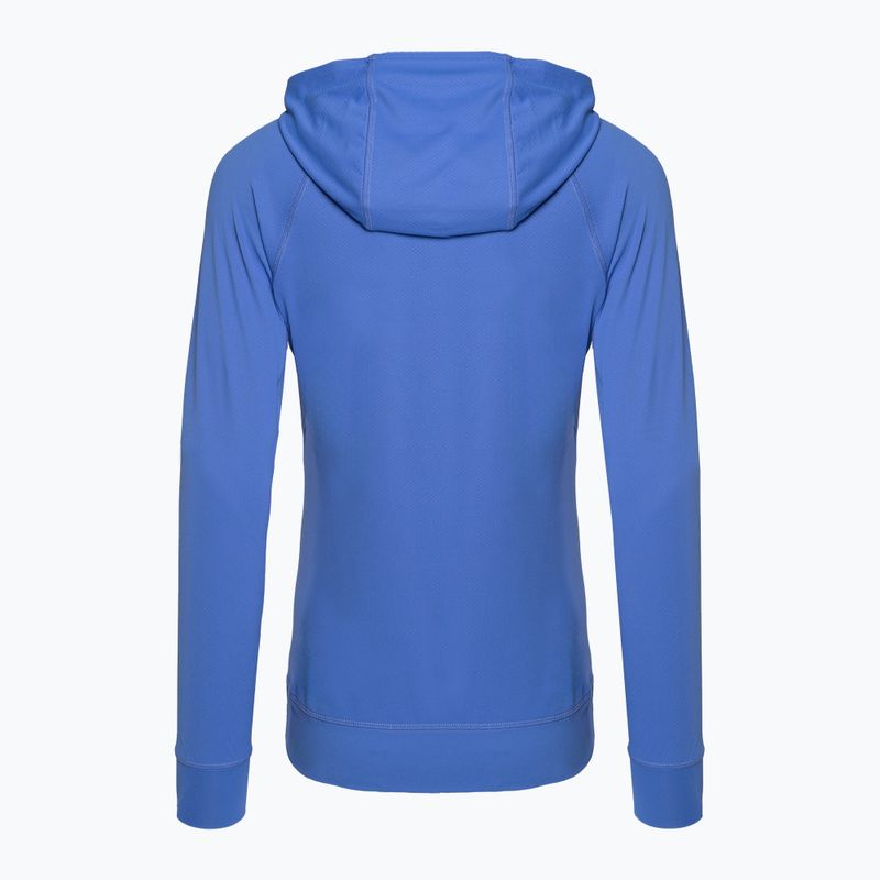 Bluză de trekking pentru femei Black Diamond Alpenglow Hoody albastră AP7520804063 4