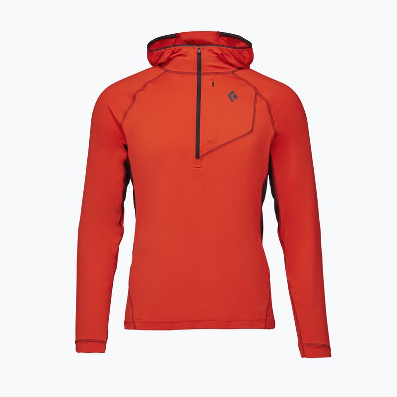 Bluză de trekking pentru bărbați Black Diamond Alpenglow Pro Hoody roșie AP7520828001 7