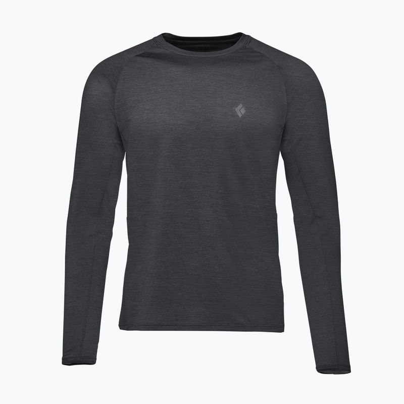Bluză de trekking pentru bărbați Black Diamond Alpenglow Crew neagră AP7520920002