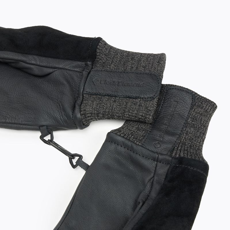 Black Diamond Dirt Bag skit mănuși negru/negru