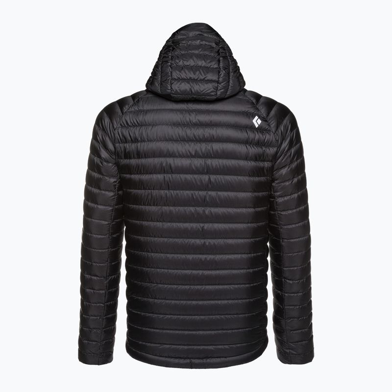 Jachetă cu puf pentru bărbați Black Diamond Approach Approach Down Hoody negru 5