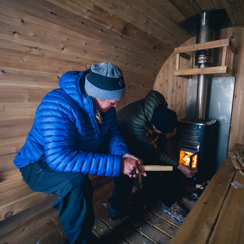 Jachetă de puf pentru bărbați Black Diamond Approach Approach Down Hoody drifter blue 10