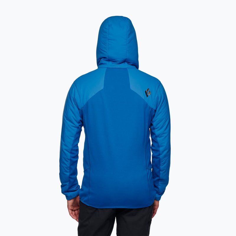 Jachetă Black Diamond First Light Hybrid Hoody pentru bărbați, albastru drifter 2