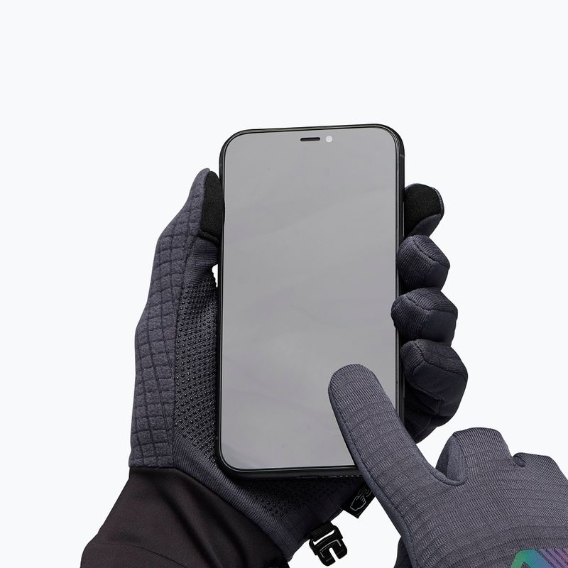 Mănuși de trekking Black Diamond Gridtech Storm Hood carbon/glacier 8