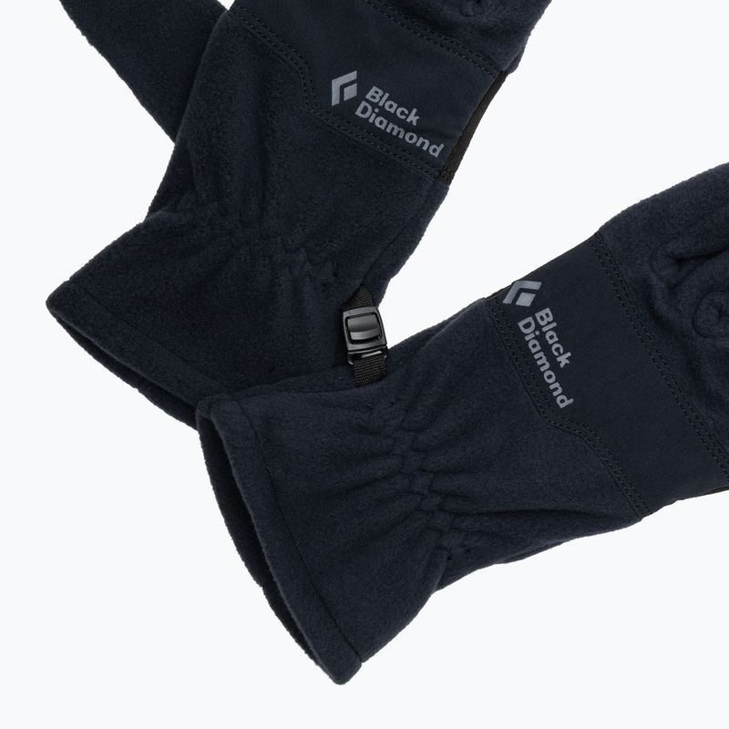 Black Diamond Everyday Fleece mănuși de trekking negru 4