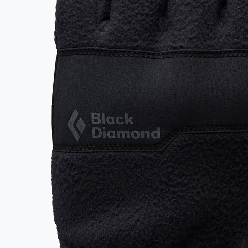 Black Diamond Everyday Fleece mănuși de trekking negru 2