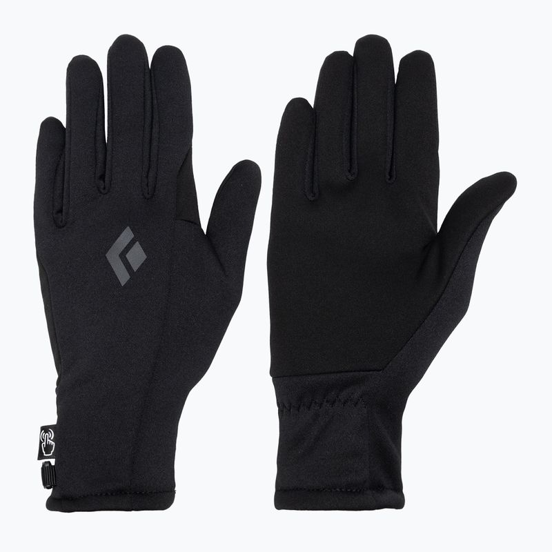 Black Diamond Midweight Screentap mănuși negre de trekking