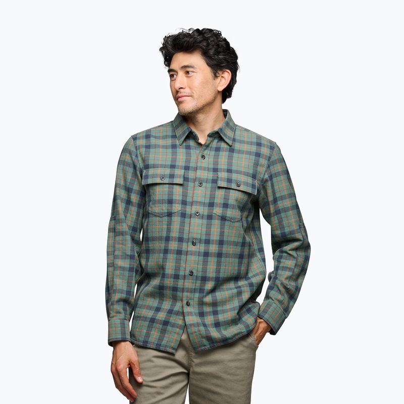 Cămașă pentru bărbați Black Diamond Project Twill laurel green/charcoal
