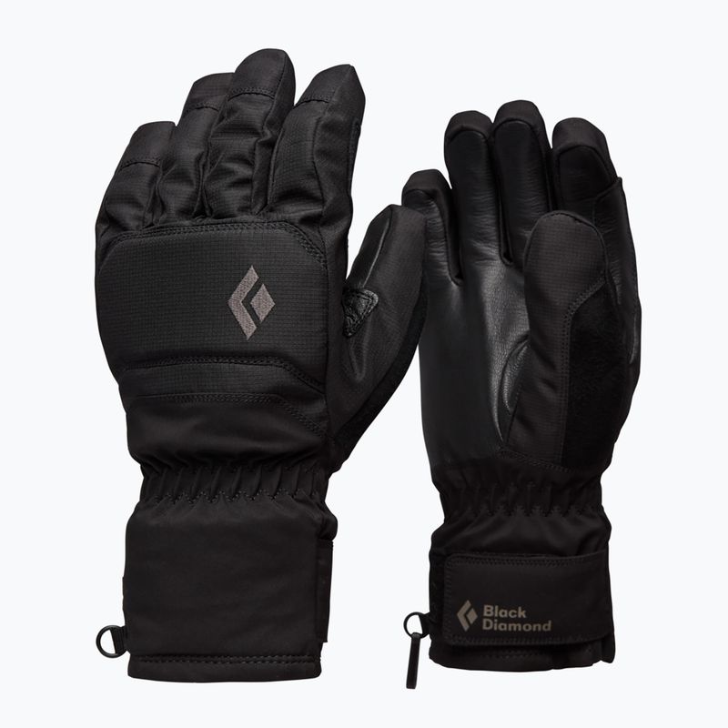 Mănuși negre de trekking Black Diamond Mission