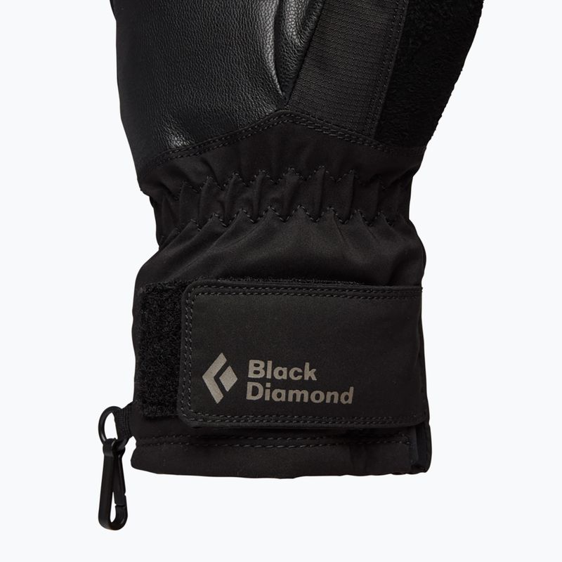 Mănuși negre de trekking Black Diamond Mission 2