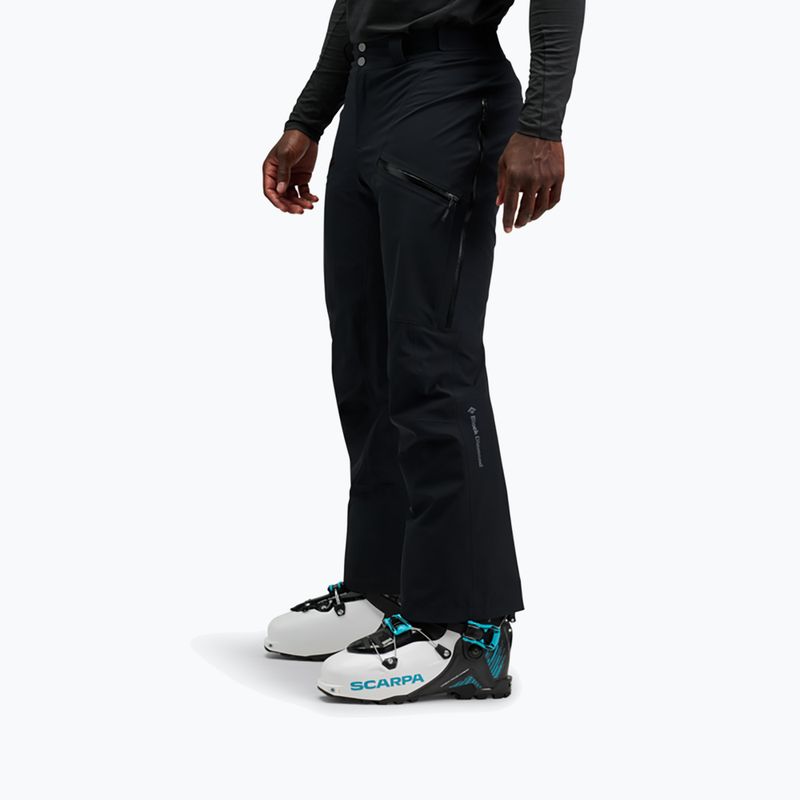 Pantaloni de schi pentru bărbați Black Diamond Recon Insulated black 3