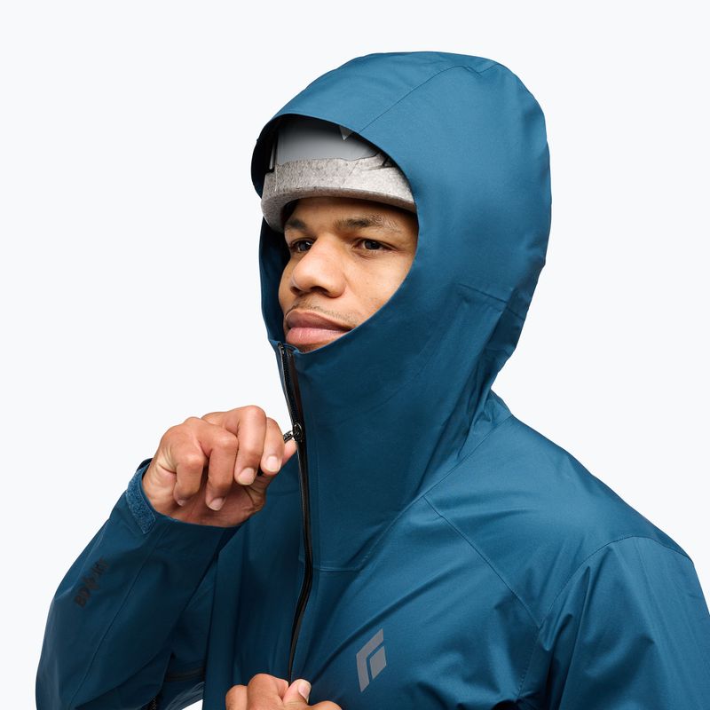 Jachetă de ploaie pentru femei Black Diamond Fineline Stretch indigo 4