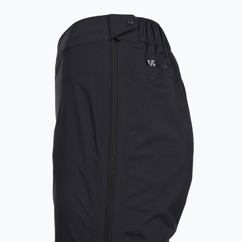 Pantaloni de ploaie pentru femei Black Diamond Fineline Stretch FZ black 4